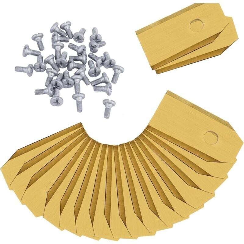 Titanium Knife Blades 30 X RObot Lawn Mower Replacement Blades For All Garden Mowers Automower Husqvarna Gardena Yard