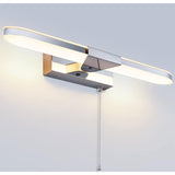 LED Bathroom Mirror Light 40Cm LED Mirror Light Wall Lamp Bathroom Mirror Light With Pull Switch 3000K 920Lm 8W Ip44