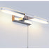 LED Bathroom Mirror Light 40Cm LED Mirror Light Wall Lamp Bathroom Mirror Light With Pull Switch 3000K 920Lm 8W Ip44