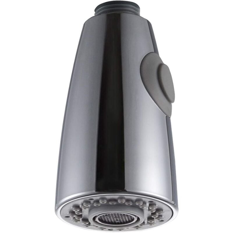 Kitchen Faucet Sprayer 2 Jets Replacement Faucet Head Sprayer For Faucet Replacement Sprayer For Kitchen Mixer, Chrome,