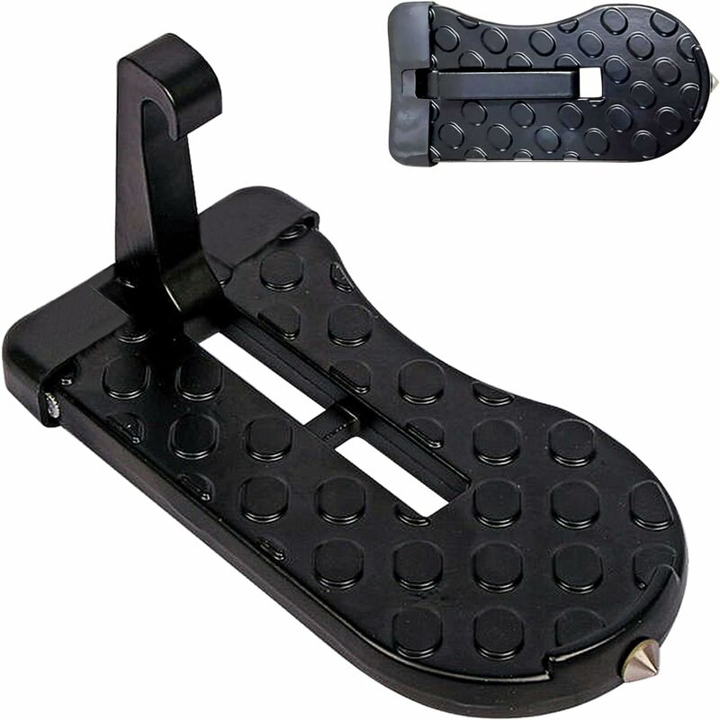 Camper Step, Car Foot Rest, Foldable Car Door Pedal, Universal Door Steps For Vehicles With U-Shaped Door Locks Suv,