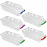 Fridge Organizer, Refrigerator Organizer, Stackable Fridge Basket, Plastic Storage Basket For Home Kitchen Collection