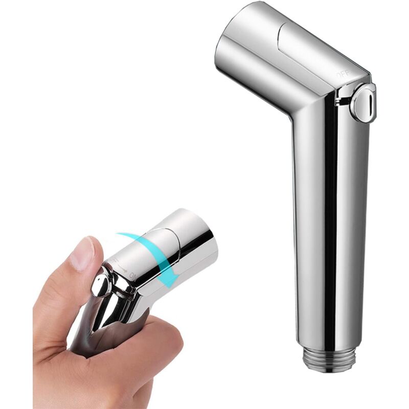 1 Piece Handheld Bidet Sprayer, Adjustable Pressure Sprayer, Toilet Shower Handheld Sprayer, Bidet Toilet Sprayer, For