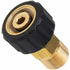 Pressure Washer Connector, M22 X 15Mm Female Thread To M22 X 14Mm Male Thread Quick Connect Pressure Washer Adapter