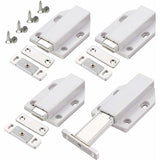 Push To Open 4 Pieces Push Open Push Door Cupboard Magnet Closure For Cabinet Drawer System Magnetic Latch Lock Push