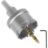 Bi-Metal Hole Saw, 45Mm Industrial Grade Stainless Steel Tct Carbide, High Speed Steel Metal Alloy Hole Saw For Metal,