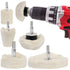 Drill Polishing Pad 6 pcs - Polishing Discs For Metal, Aluminum, Stainless Steel, Chrome, Glass And Diy Projects - 6