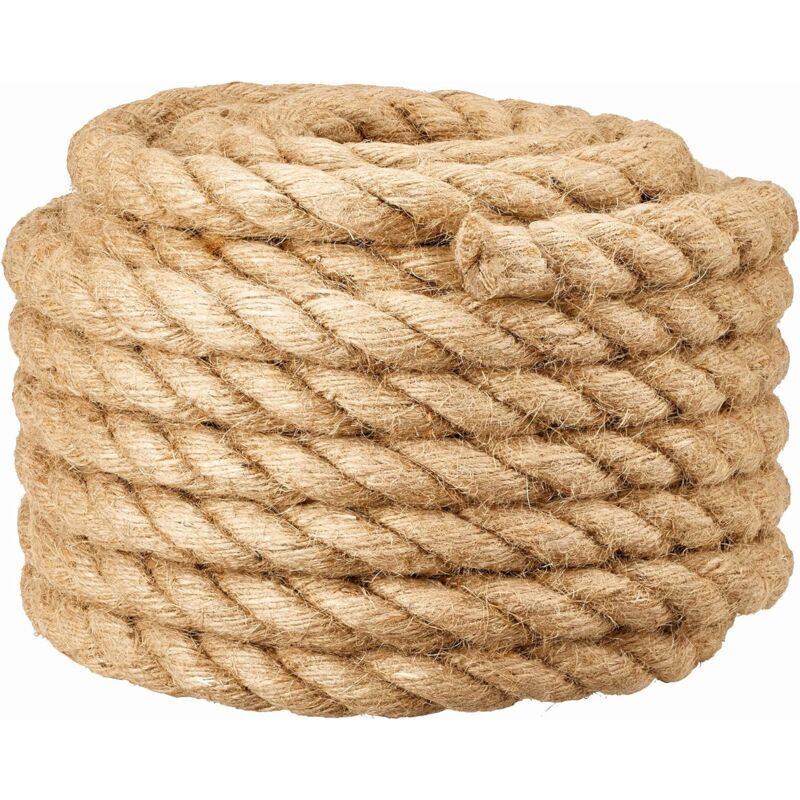 20Mm Barrier ROpe For Stair Handrail/Balcony Railing, Twine For Tug Of War, Swings, Ship And Lifting, Battle And Gym