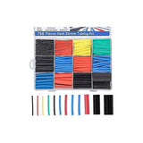 Heat Shrink Tubing, Electrical Insulation Heat Shrinkable Wrap Cable Tube, 2:1 Shrink Ratio, 5 Colors, 12 Sizes 750