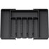 Cutlery Tray, Expandable Utensil Tray For Drawer, Adjustable Drawer Organizer For Kitchen, Compact Plastic Storage For