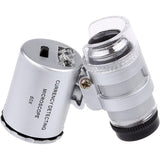 60X Mini LED Uv Illuminated Jeweler Loupe