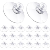 40Mm Plastic Suction Cups Clear Pvc Suction Cup Strong Adhesive Suction Holder With Screw Nut For Car Shade Cloth Glass