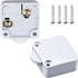 2 Piece Door Cabinet Switch Automatic Light Switch For Closets, White