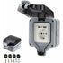 Ip66 Waterproof Socket With Usb Connections Outdoor Electrical Outlet With Cover Wall Socket Box For Garden Garage