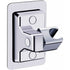 Shower Head Holder, 360° Adjustable Angle Shower Bracket, Solid Abs Shower Holder, No Drilling, Universal Wall Mount,