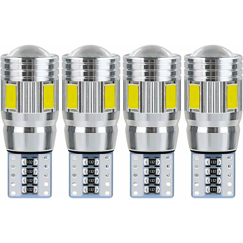 T10 W5W LED Bulb Car Interior Light LED Car Night Light Suitable For License Plate Lights, Side Lights, Position Lights