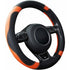 Car Steering Wheel Cover Microfiber Leather Steering Wheel Covers Universal 37-38Cm / 15" Non-Slip Breathable Durable