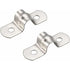 50 pcs 8Mm U-Tube 304 Stainless Steel Pipe Clamps Rigid Pipe Clamps U-Clamps For Pipe Fixing