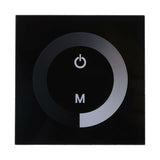 Dimmable Light, Dimmable LED Touch Panel, Monochrome Dimming Wall Switch Controller, Dc 12V-24V Quiet Touch Panel LED