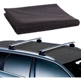 Car ROof Box Mat Non-Slip Waterproof Pvc Grid Pattern Multipurpose Cut To Size For Van Truck Car ROof Bag 90 X 100Cm
