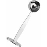 2-In-1 Coffee Scoop Holder Espresso Coffee Measuring Spoon Stamp Stainless Steel Coffee Scoop Measuring And Tamping