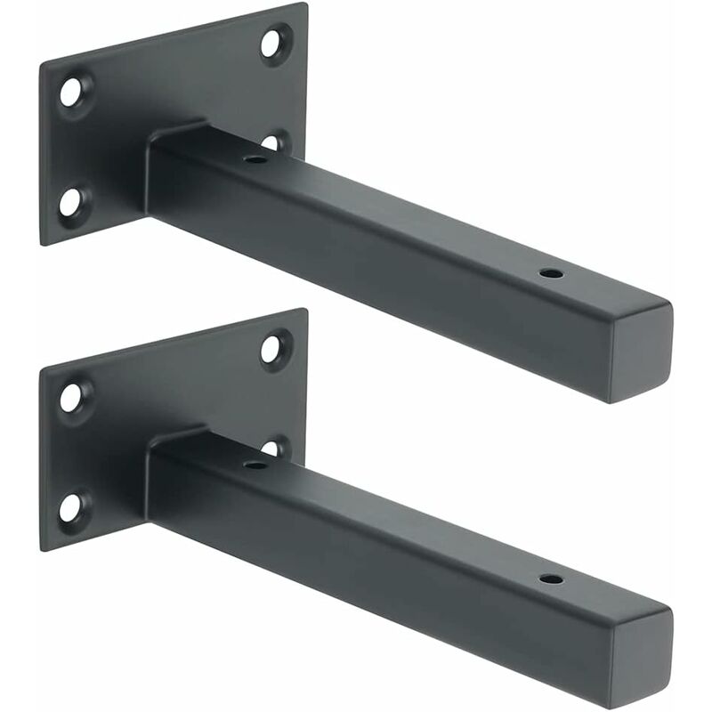 Industrial Shelf Bracket Stainless Steel Wall Mounted Shelf Support Metal Bracket For Floating Board Concealed Bracket