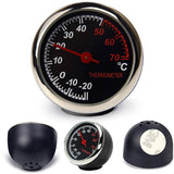 Car Thermometer Mechanical Needle Analog Counting Tool Anti-Scratch High Transparency And Durability Temperature