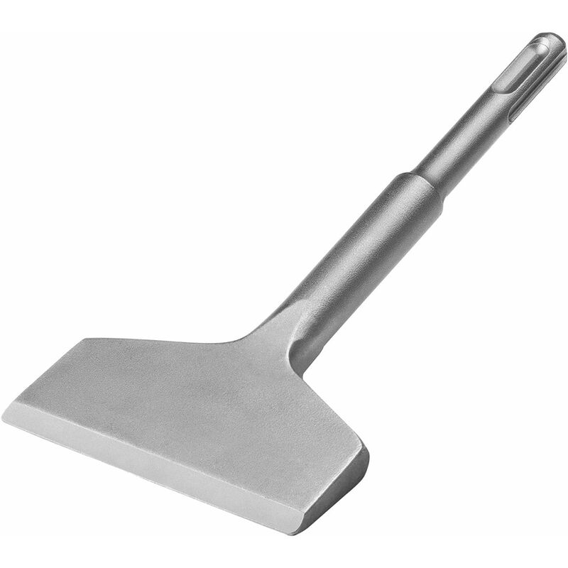 Sds Plus Flat Chisel 165Mm X 75Mm Angled Nose Chisel Professional Chisel Wide Chisel For Use In Ceramic Floor Tiles -