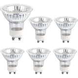 Halogen Bulb Gu10 35W 230V, 380Lm Warm White 2700K, Dimmable Halogen Spot Bulb, For Cabinet Light, Display Lights, Pack