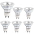Halogen Bulb Gu10 35W 230V, 380Lm Warm White 2700K, Dimmable Halogen Spot Bulb, For Cabinet Light, Display Lights, Pack