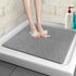 Non-Slip Shower Mat, 60Cm, Soft Comfort Safety Bath Mat With Drainage Holes, Pvc Loofah Massage Shower Mat For Wet