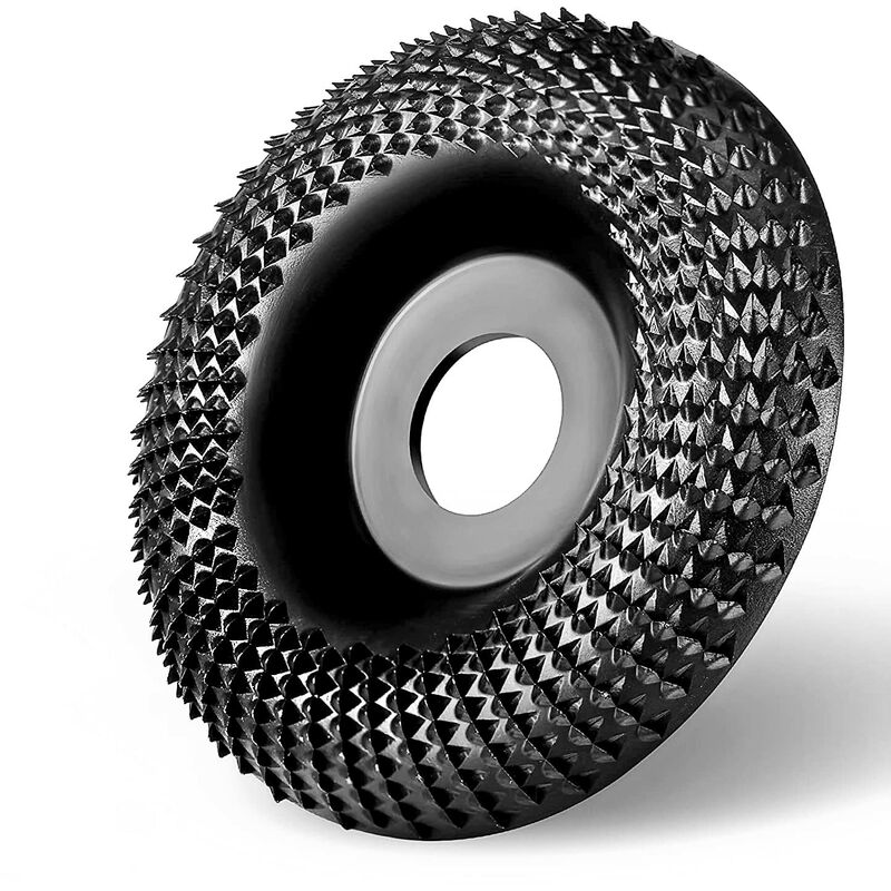 Wood Grinder Disc 125Mm Wood Carving Disc, Grinding Discs For Shaping And Grinding. Wood Abrasive Disc (125X 22 Mm)