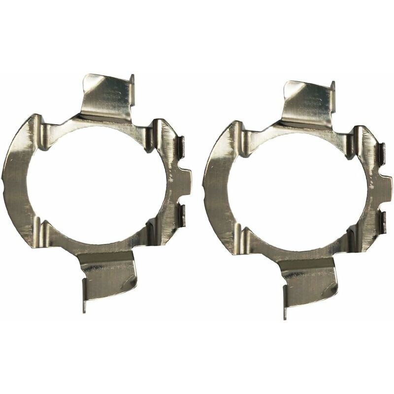 2 pcs Metal LED H7 Bulbs Adapters Lamp Base Holder Clip Bracket For Quasquai/Polo 6R / Polo 9R / Jetta Sport (Mk6) /
