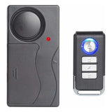 Wireless Vibration Alarm, Anti-Theft Alarm For Bicycle/Motorcycle/Car/Vehicles/Door/Window, 110Db Sound (Remote Control