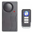Wireless Vibration Alarm, Anti-Theft Alarm For Bicycle/Motorcycle/Car/Vehicles/Door/Window, 110Db Sound (Remote Control