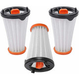 Pack Of 3 Replacement Filters For Aeg/Electrolux Rapido And Ergorapido Vacuum Cleaners Replaces Aeg Aef 144 /
