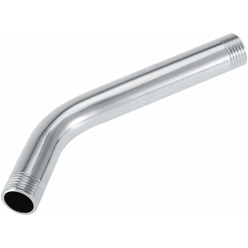 Shower Extension, Stainless Steel Shower Arm Wear-Resistant Rustproof Wall Mounted Handheld Extension Arm Bathroom Hose