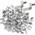 50 pcs 6Mm Nickel Plated Metal Shelf Support Pegs L Shape Corner Brace Bracket For Wood Or Glass Shelf For Furniture