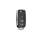 Replacement Folding Car Key Shell Fob For Vw Volkswagen Golf Mk6 T1Guan Polo Passat Cc Seat Skoda Octavia 3 Buttons