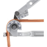3 In 1 Manual Tube Bender 1/4'' 5/16'' 3/8'' 0-180° Bending Tools For Copper, Brass, Aluminum And Soft Metal