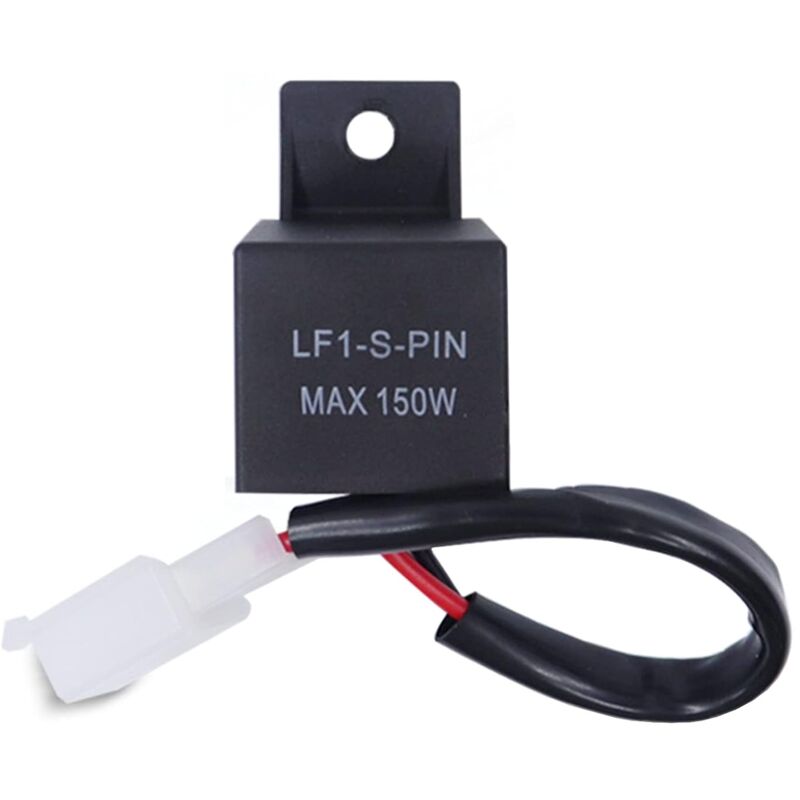Motorcycle LED Flash Relay 12V 2 Pin Lf1-S-Pin Max 150W 12 Volt Center Light Car Relay