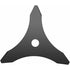 3 Teeth Outdoor Trimmer Head Manganese Steel Brush Blade Lawn Machine Accessories For 25.4Mm Diameter Brush Cutter