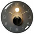 Modern Silent Wall Clock, 30Cm Diameter Wall Clock, ROund Digital Quartz Wall Clock, Suitable For Living ROom, Office,