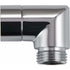 90 Degree Hand Shower Adapter, Elbow For Mobile Hand Shower