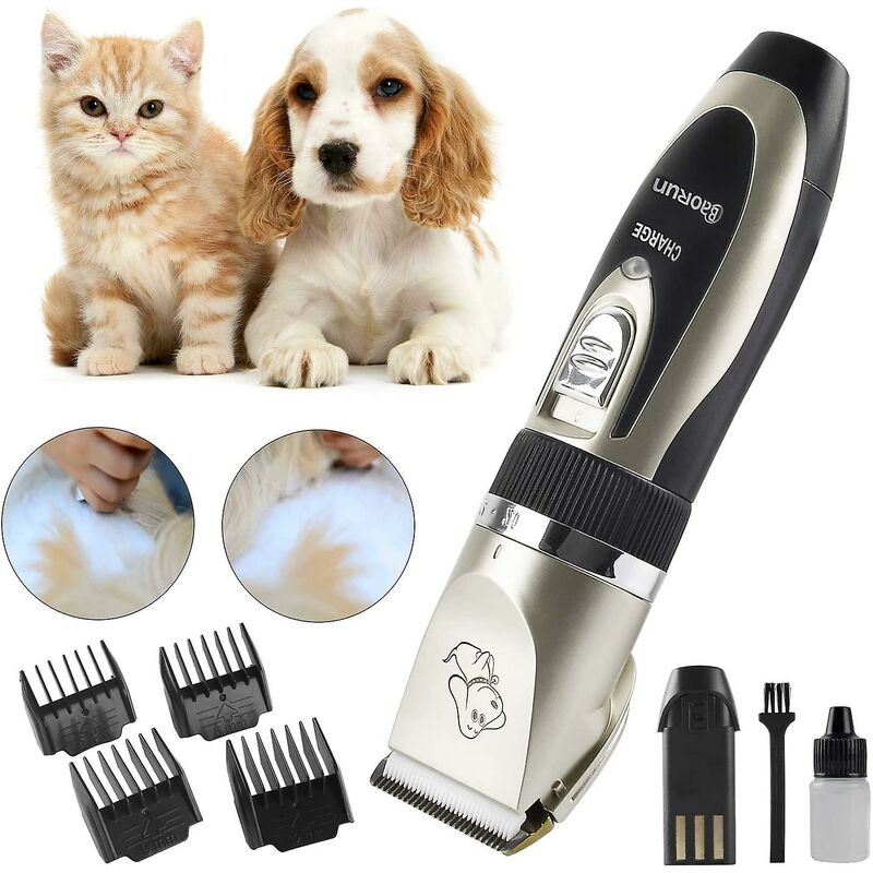 Professional Dog Cat Clipper Animal Clipper Professional Clipper For Dog And Cat Ceramic Blades Rechargeable Wire With