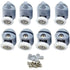 Shower Door ROllers 8 Pieces Shower Door ROllers 23Mm Shower Door ROllers Shower Cabin ROllers For Bathroom, 4 Upper