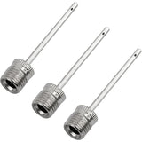 Ball Pump Inflation Needle (3 Pack) - Stainless Steel Air Pump Needles - Ideal For Inflating All Sports Balls