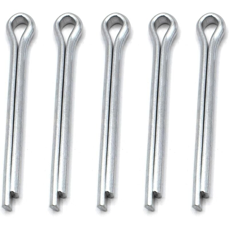 Safety Split Pins Safety Split Pins Galvanized Split Pin 4Mm X 36Mm [10 pcs]