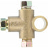 Brake Line Tee Pipe Connector T Shape 3 Way Adapter With 3 Male Nuts Short Union M10 3/16 Inch 10Mm Hose+3 Way Brake