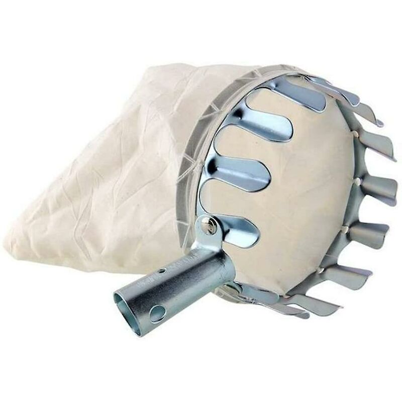 Fruit Picker Without Metal Telescopic Handle, Apple Picker With Protective Cover 160Mm